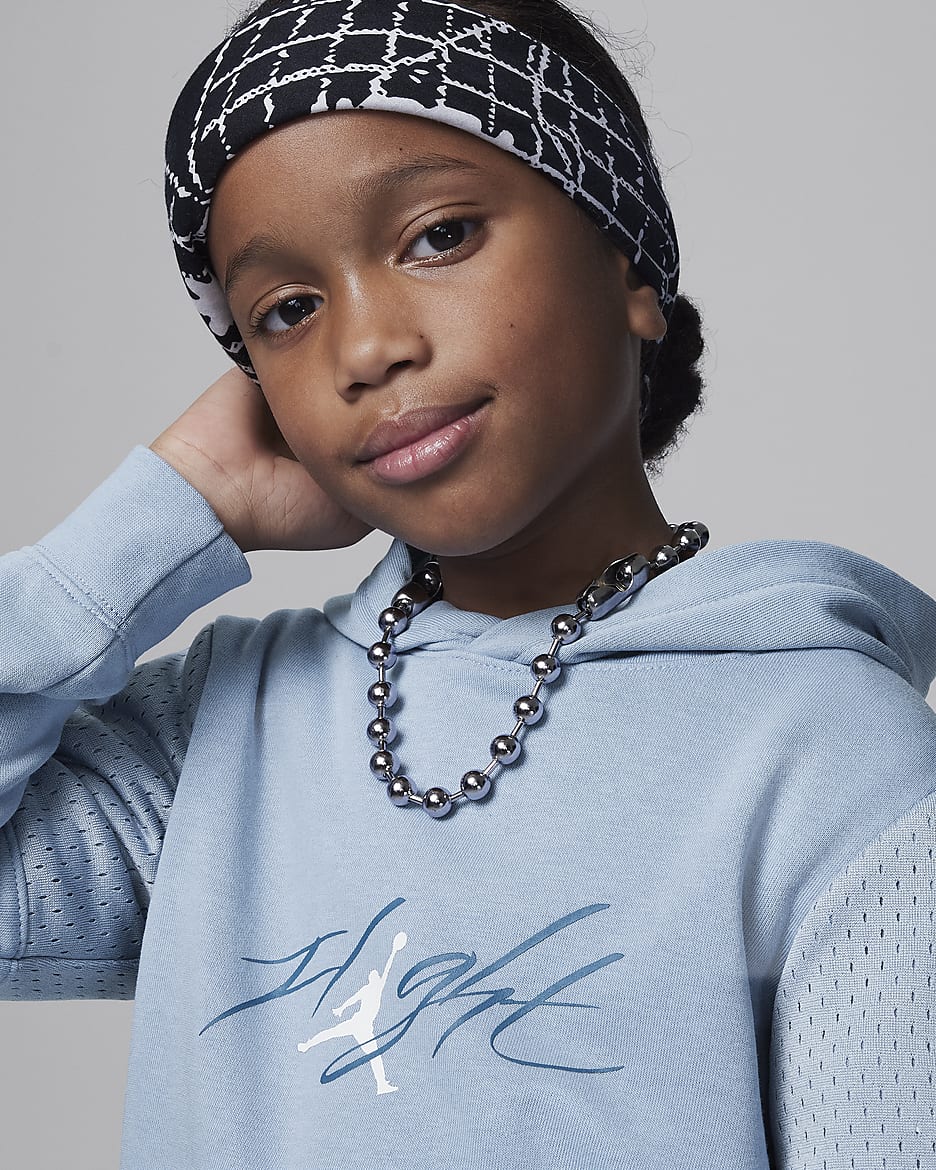 Jordan Off Court Flight Little Kids 2 Piece Hoodie Set. Nike